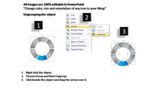 PowerPoint Themes Editable Circular Process Ppt Template