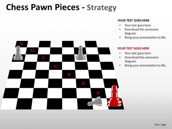 PowerPoint Themes Leadership Chess Pawn Ppt Layouts