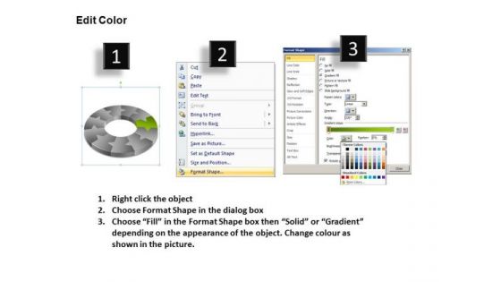 PowerPoint Themes Marketing Circular Ppt Templates