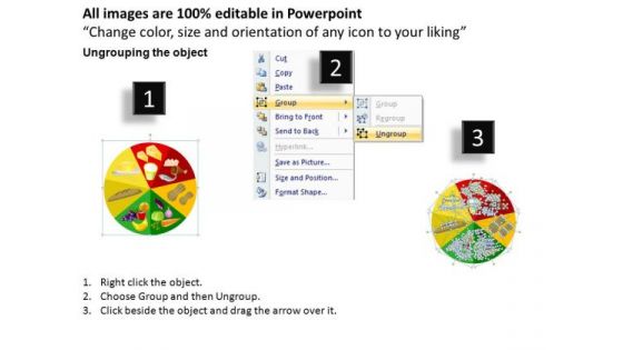 PowerPoint Themes Marketing Food Pyramid Ppt Design