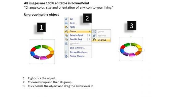 PowerPoint Themes Ring Process Marketing Ppt Slides