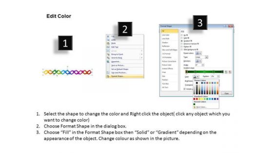 PowerPoint Themes Strategy Chains Ppt Slides