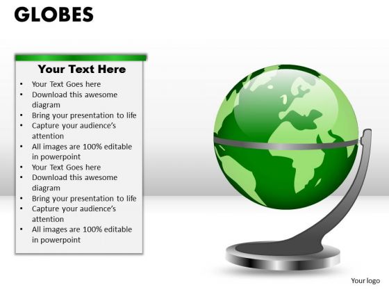 PowerPoint Themes Strategy Globes Ppt Designs