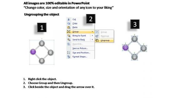 PowerPoint Themes Teamwork Cycle Process Ppt Process