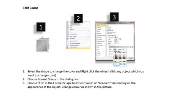 Ppt 3 Stage Process Flow Chart PowerPoint Slides