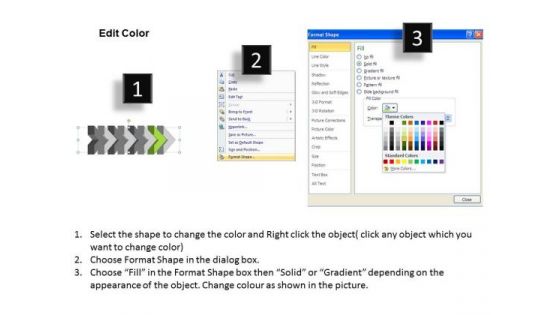 Ppt 3d Arrow Representing Eight Sequential Steps Time Management PowerPoint 8 Graphic