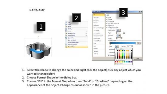 Ppt 3d Arrows Copyright Symbol PowerPoint 2010 Business Plan Templates