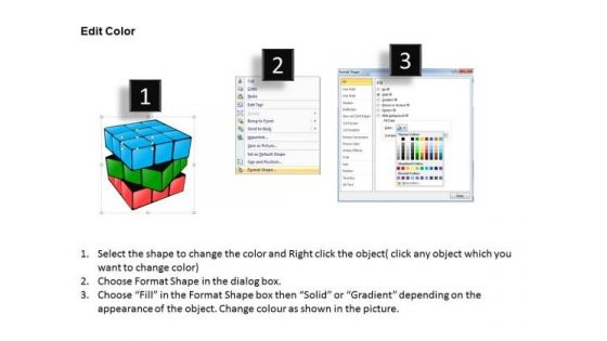 Ppt 3d Transparent Layers Cube Visualising Solid Callouts Presentation PowerPoint Templates