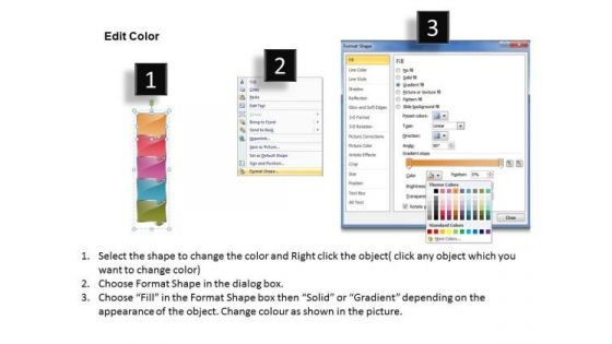Ppt 5 Techno PowerPoint Slide Text Arrows Pointing Downwards Templates