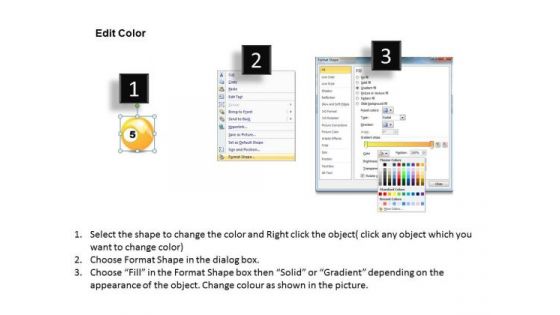 Ppt 9 Elements Forming A Techno Layouts PowerPoint Free Arrow Templates