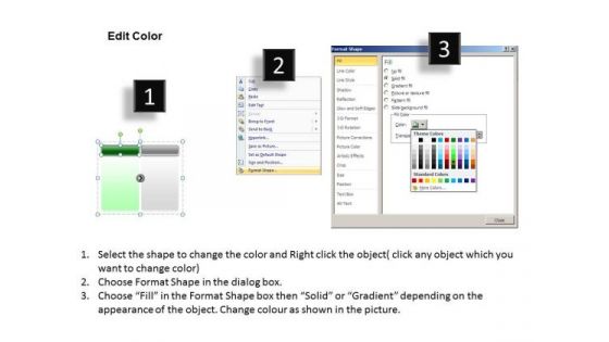 Ppt A Simple 4 Stage Process Editable PowerPoint Templates
