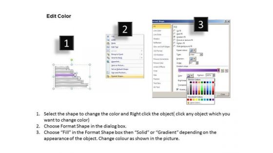 Ppt Alphabet Chart With Textboxes Business Plan PowerPoint Business Templates