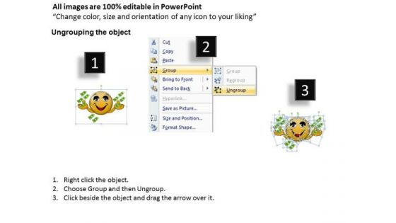 Ppt Animated Smiley With Happy Emotion Business Management PowerPoint Finance Templates