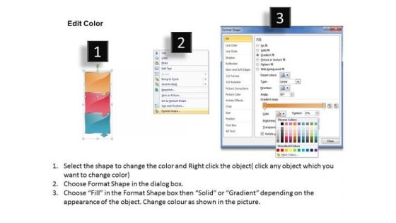Ppt Arrow Create PowerPoint Macro 3 Phase Diagram Templates