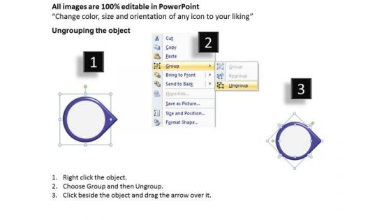 Ppt Circular Arrow Analysis Of 2 PowerPoint Slide Numbers Involved Procedure Templates