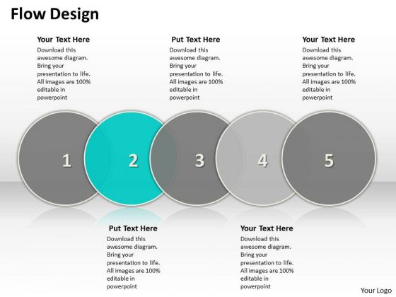 Ppt Circular Flow Design Showing 5 Steps Involved Development PowerPoint Templates