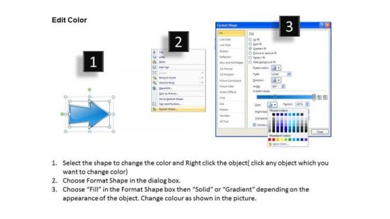 Ppt Colorful Arrows PowerPoint Slide Text Explaining Seven Aspects Templates