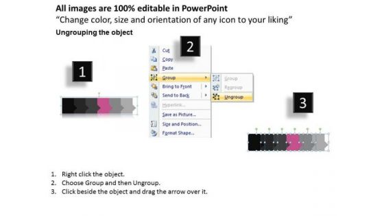 Ppt Consistent Way To Anticipate Marketing Losses Six Steps PowerPoint Templates