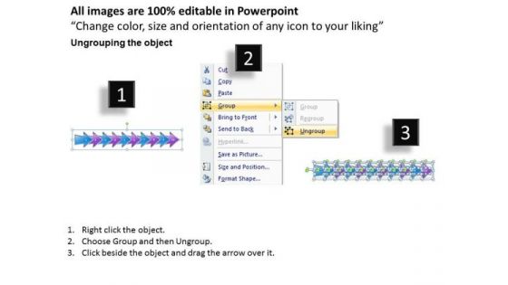 Ppt Continuous Imitation Of Business Project Using 10 Phase Diagram PowerPoint Templates