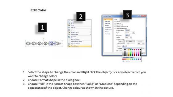 Ppt Continuous Way To Show 6 Steps Process PowerPoint Templates
