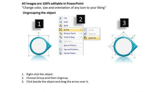 Ppt Continuous Work Flow Chart PowerPoint Of 3 Stages Circular Arrow Templates