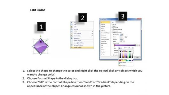 Ppt Diamond Horizontal Process 6 PowerPoint Slide Numbers 7 Templates
