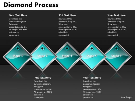 Ppt Diamond Mining Process PowerPoint Presentation 5 State Diagram Templates