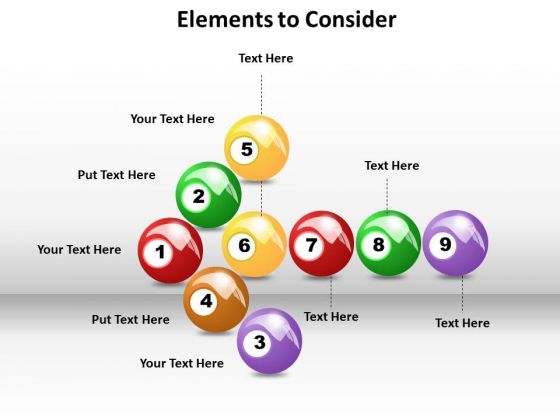 Ppt Elements To Consider PowerPoint Templates
