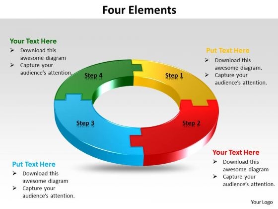 Ppt Four Elements Of An Action PowerPoint Templates