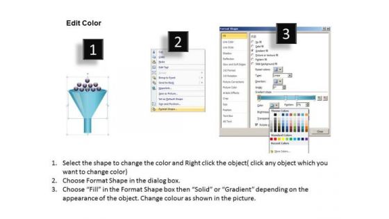 Ppt Funnel Cause And Effect Diagram PowerPoint Template Editable Templates