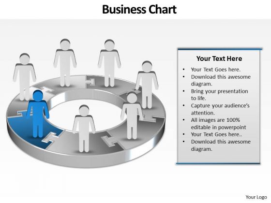 Ppt Group Of World Business PowerPoint Templates People With 3d Pie Diagram