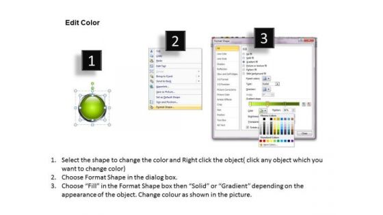 Ppt Linear Flow 3 Stages PowerPoint Templates