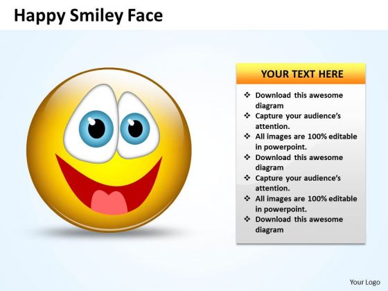 Ppt Naughty Emoticon Showing His Tongue Business Management PowerPoint Templates