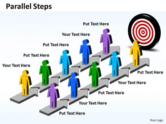 Ppt Parallel Key PowerPoint Slide Numbers Plan Business Templates