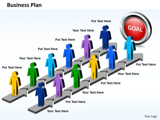 Ppt Parallel Steps Business Plan For Achieving Results Business PowerPoint Templates