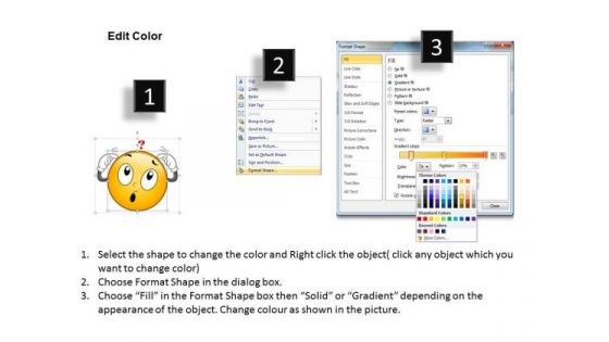 Ppt PowerPoint Design Download 2009 Of Confused Emoticon Templates