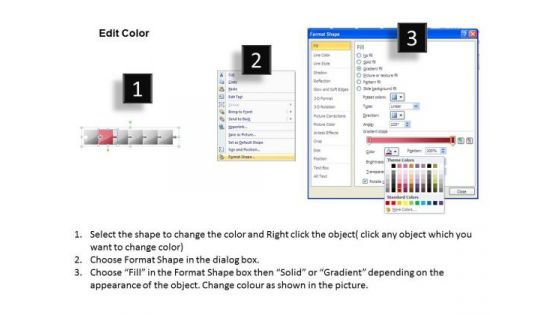 Ppt Puzzle Pieces Steps Of A Forging Process PowerPoint Slides Templates