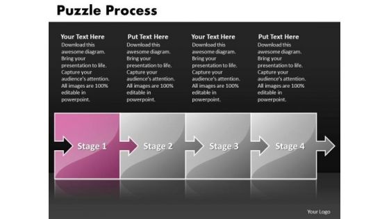 Ppt Puzzle Process Horizontal Scientific Method Steps PowerPoint Presentation Templates