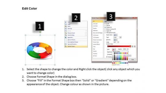 Ppt Six PowerPoint Slide Numbers Process Templates
