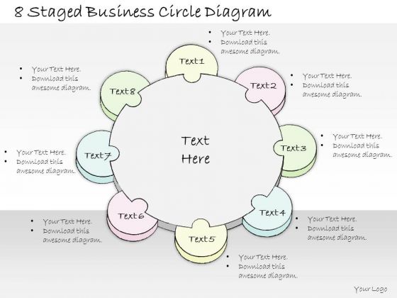 Ppt Slide 1814 Business Diagram Staged Circle PowerPoint Template Sales Plan