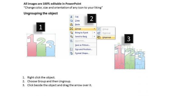Ppt Slide 3 Steps Design And Process Sales Plan