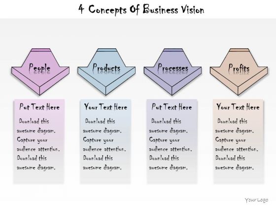 Ppt Slide 4 Concepts Of Business Vision Consulting Firms