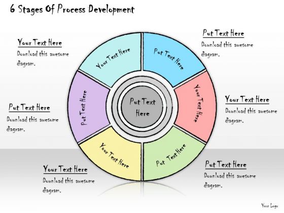 Ppt Slide 6 Stages Of Process Development Sales Plan