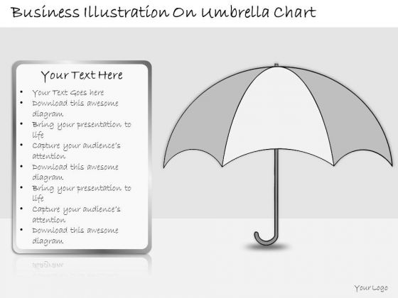 Ppt Slide Business Illustration Umbrella Chart Strategic Planning