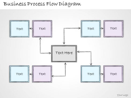 Ppt Slide Business Process Flow Diagram Plan