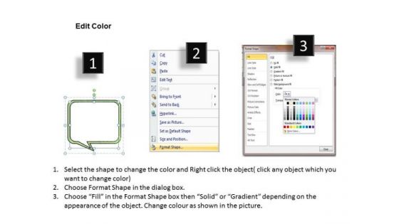 Ppt Slide Callouts Text Boxes Business Plan