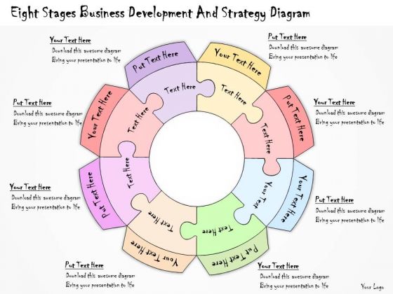 Ppt Slide Eight Stages Business Development And Strategy Diagram Sales Plan