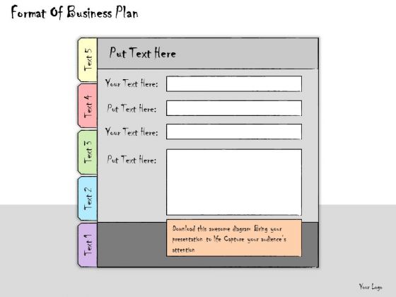 Ppt Slide Format Of Business Plan Sales