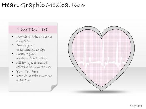 Ppt Slide Heart Graphic Medical Icon Business Diagrams