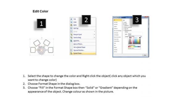Ppt Slide Hit The Target With Tags Business Diagrams
